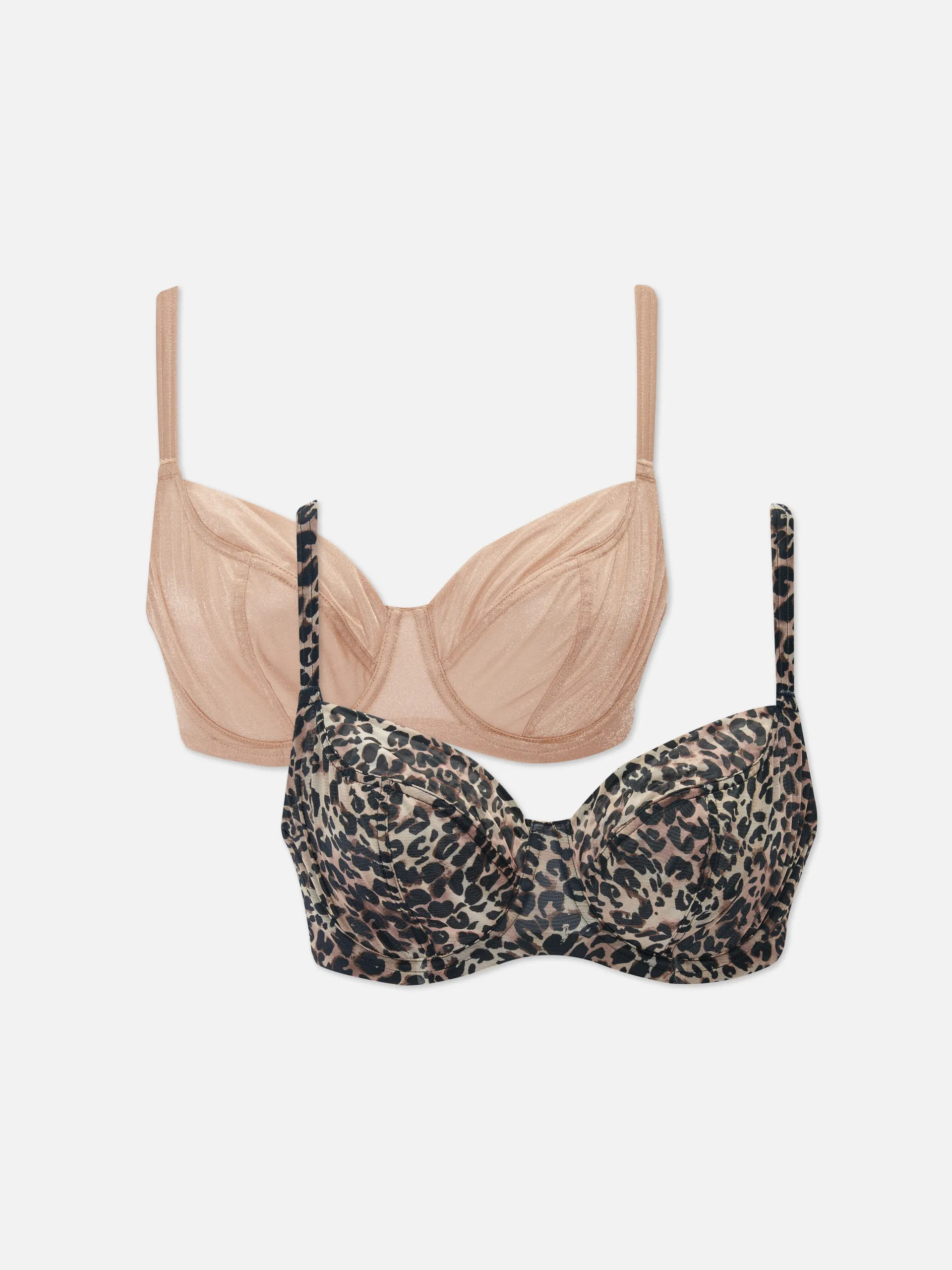 2-Pack D-G Non-Padded Bras