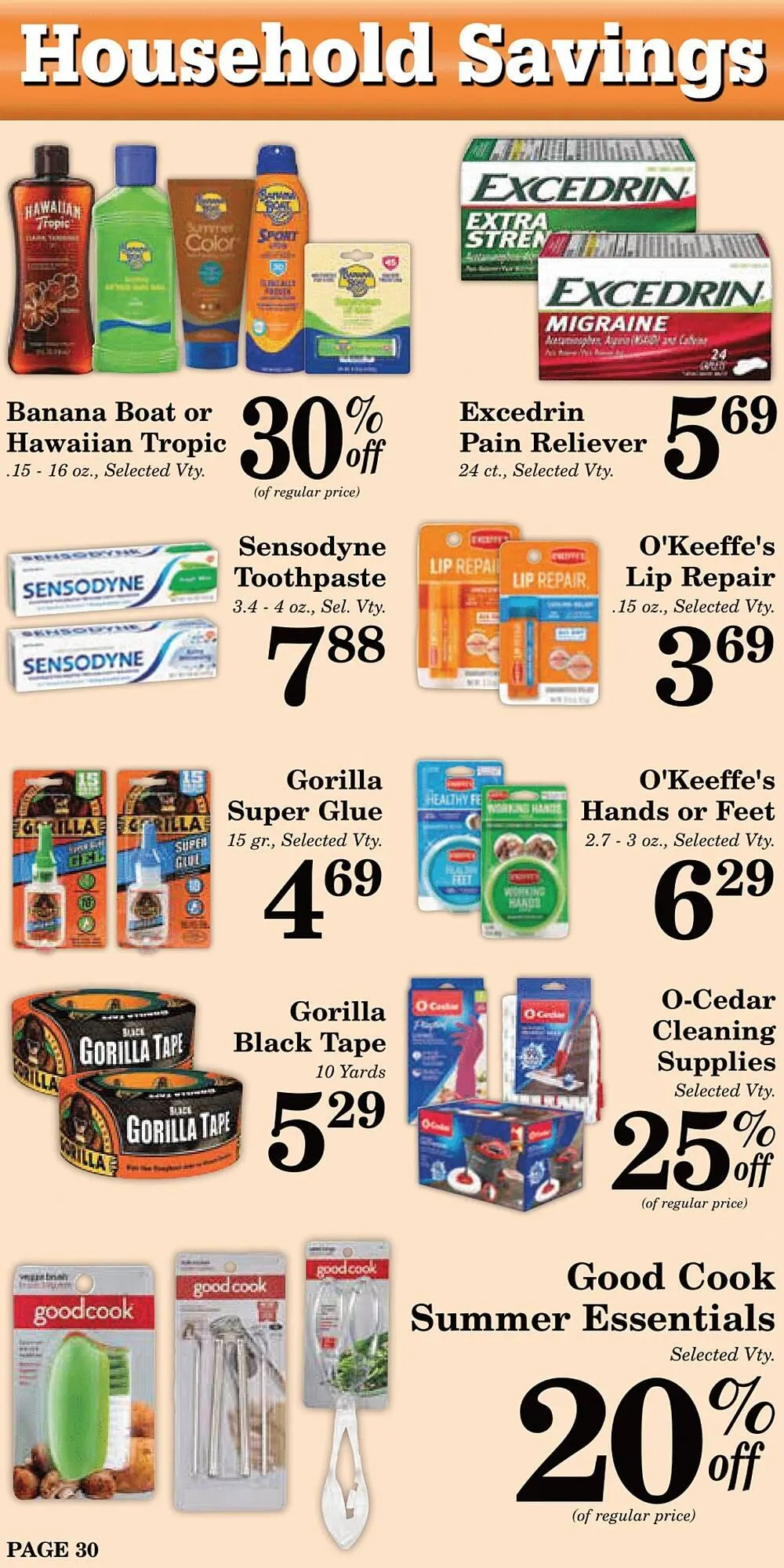 Weekly ad Harvest Foods ad from July 2 to July 29 2025 - Page 31