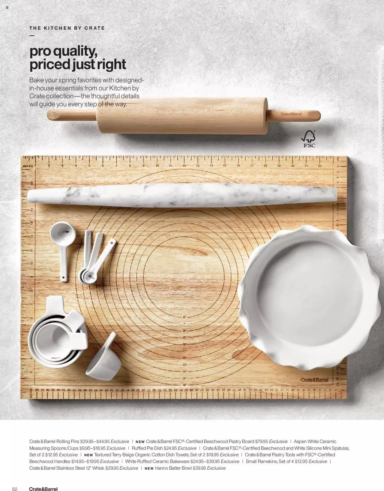 Weekly ad Crate & Barrel - Weekly Ad from April 7 to December 31 2024 - Page 92