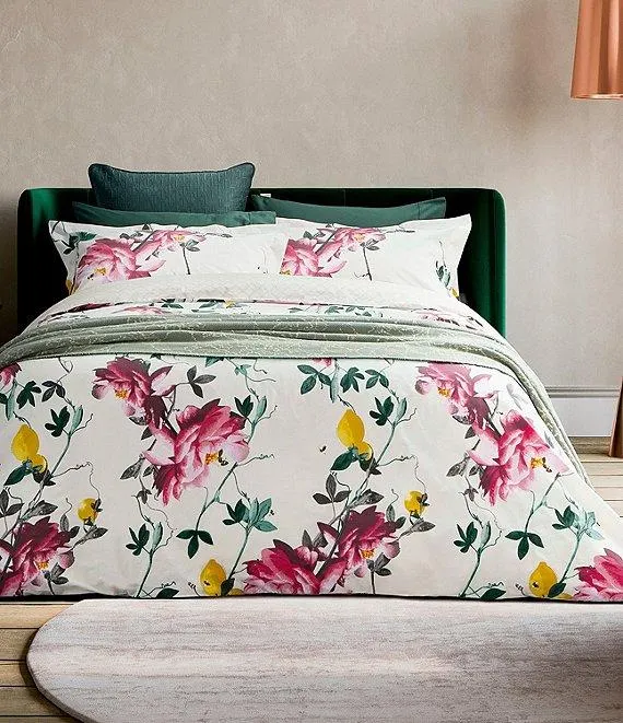 Citrus Bloom Floral Comforter Mini Set