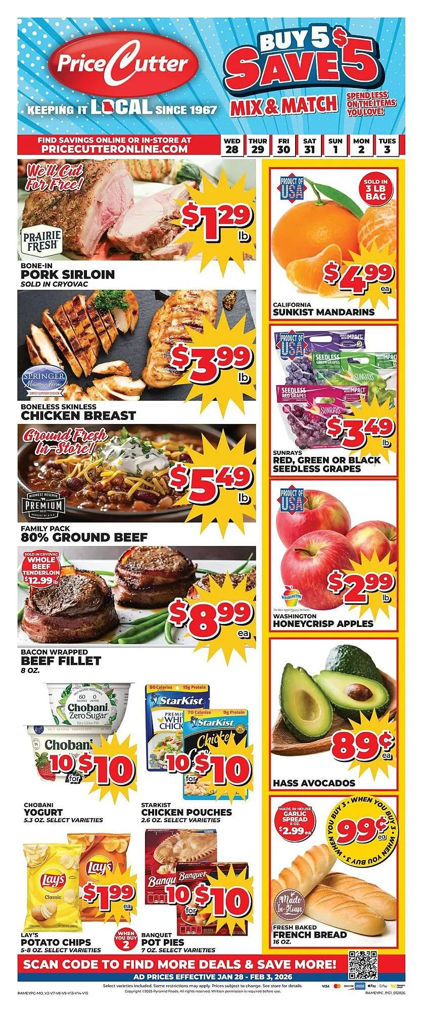 Price Cutter weekly ad - 1