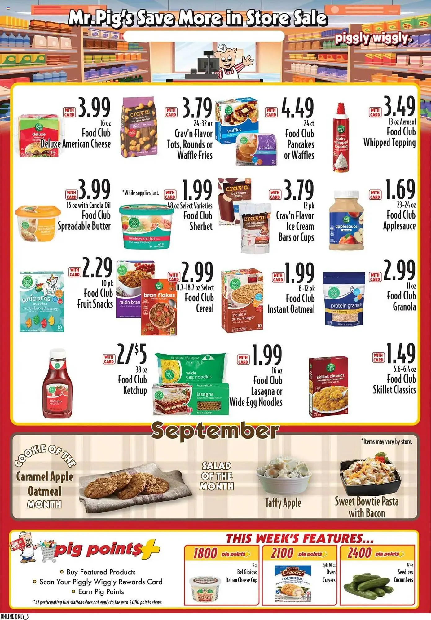 Weekly ad Piggly Wiggly Weekly Ad from September 3 to September 9 2025 - Page 5