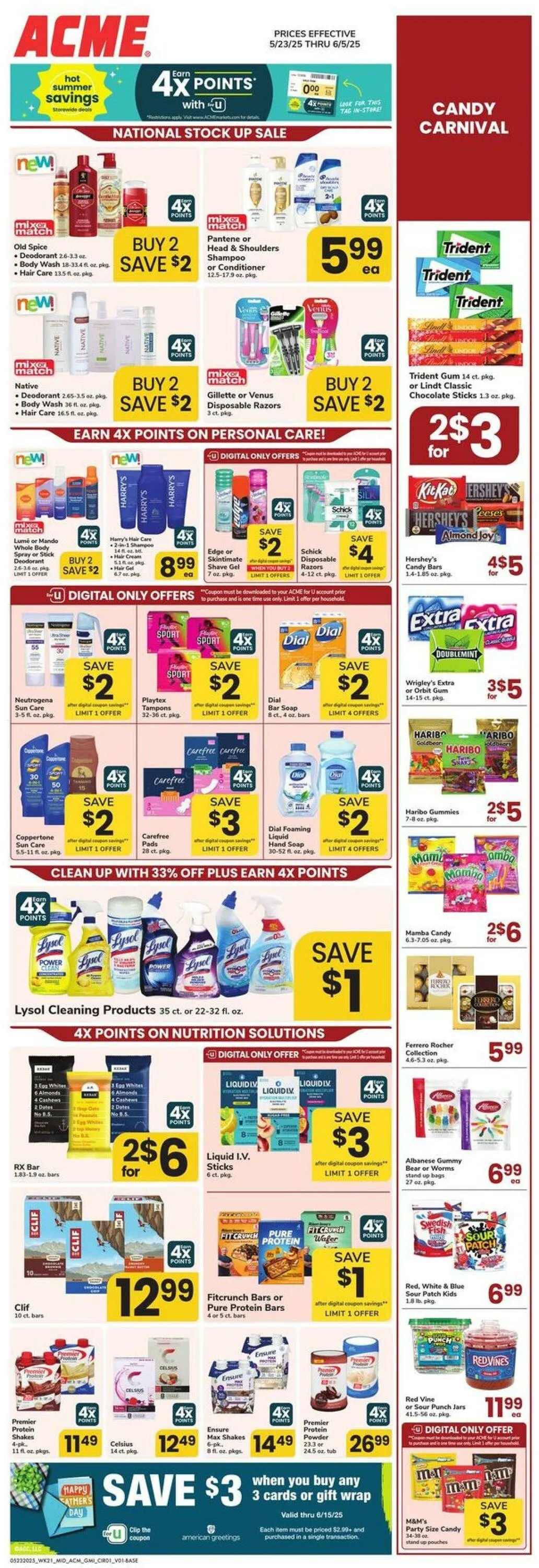 Weekly ad Acme Current weekly ad from May 23 to June 5 2025 - Page 1