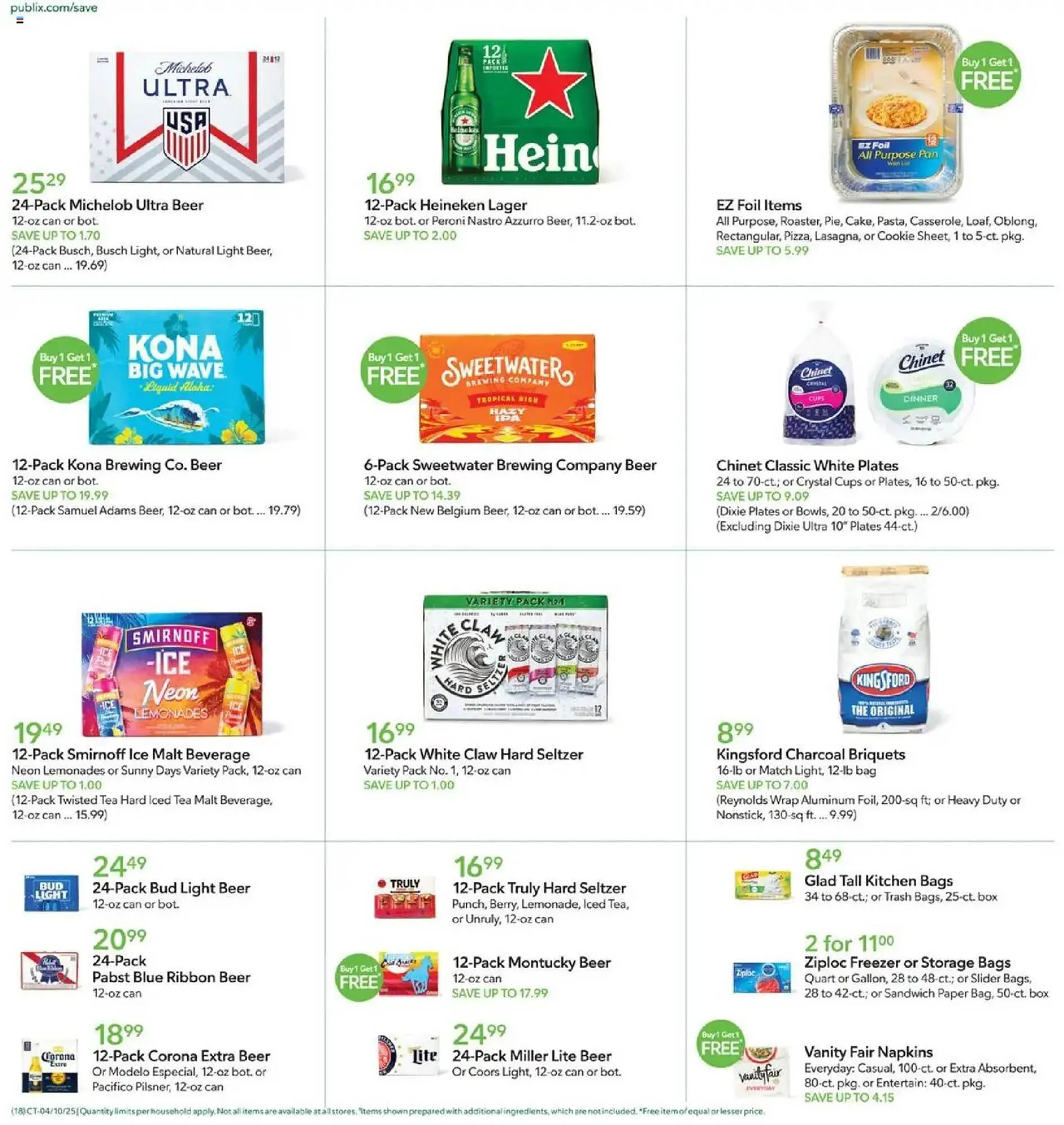 Weekly ad Publix Weekly Ad from April 9 to April 19 2025 - Page 18