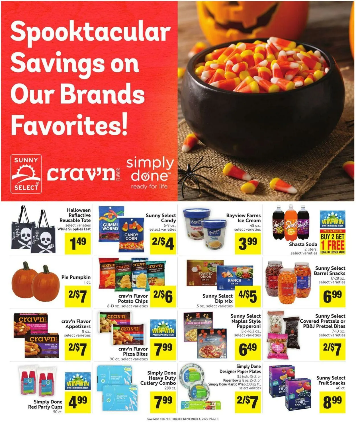 Weekly ad Save Mart Current weekly ad from October 8 to November 4 2025 - Page 3