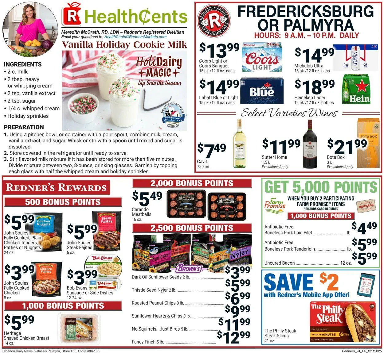 Weekly ad Redner’s Warehouse Market Current weekly ad from December 11 to December 17 2025 - Page 5