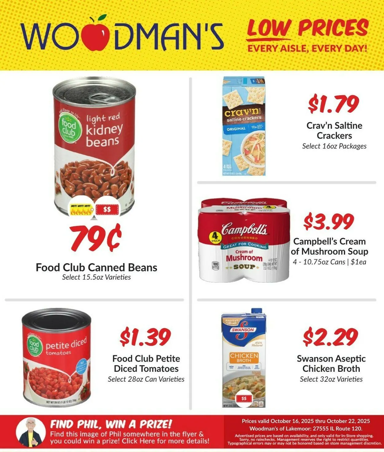 Weekly ad Woodman's Market - LAKEMOOR, IL from October 16 to October 22 2025 - Page 1