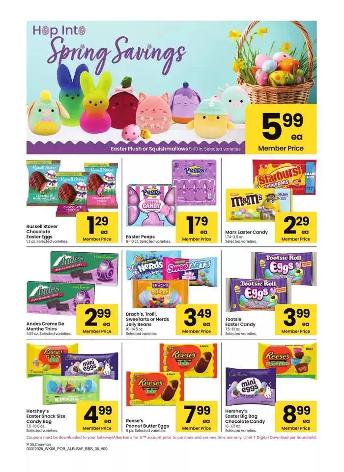 Weekly ad Albertsons - Portland - BBS from March 31 to May 4 2025 - Page 35