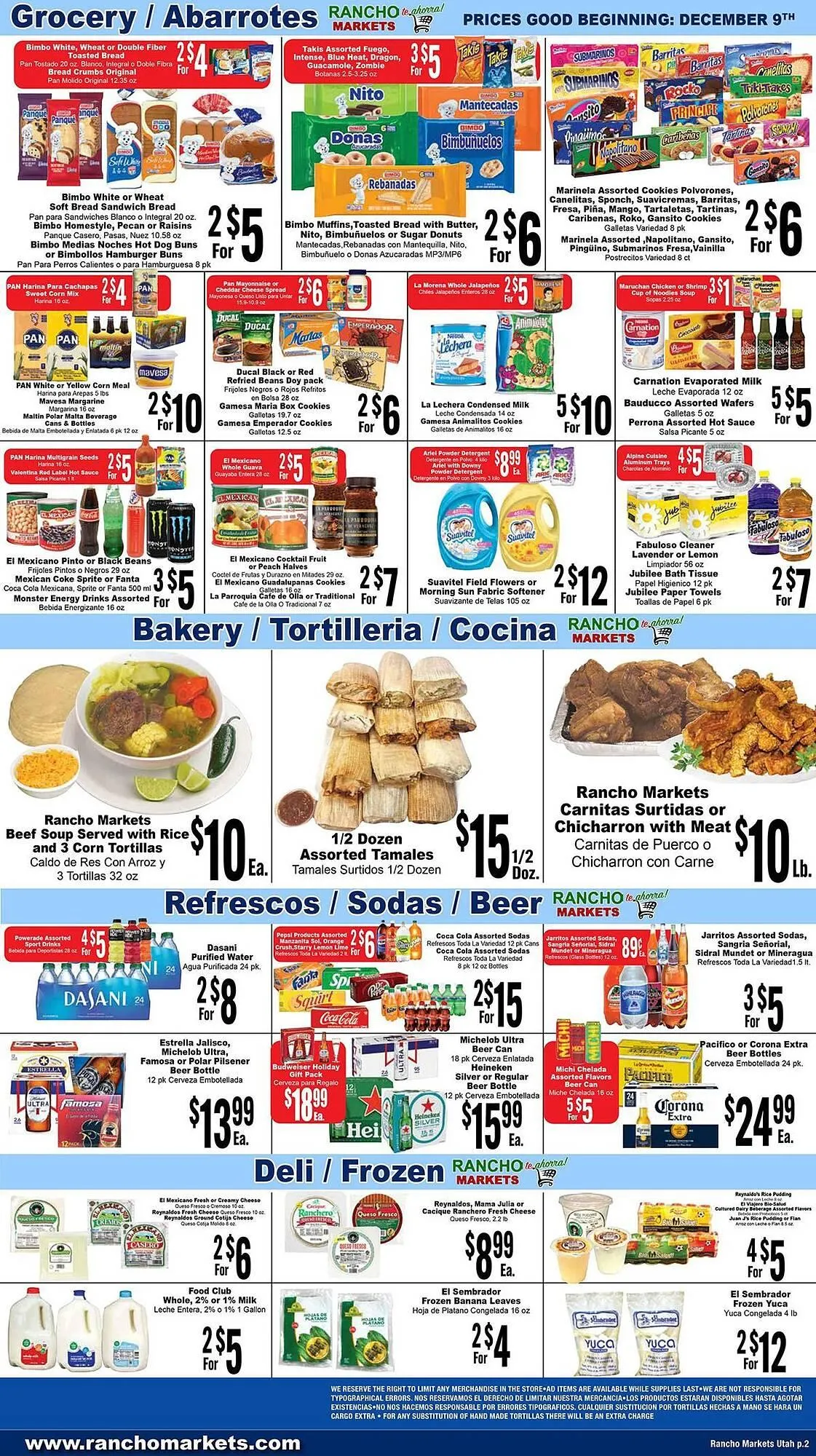 Weekly ad Rancho Markets weekly ad from December 9 to December 15 2025 - Page 2