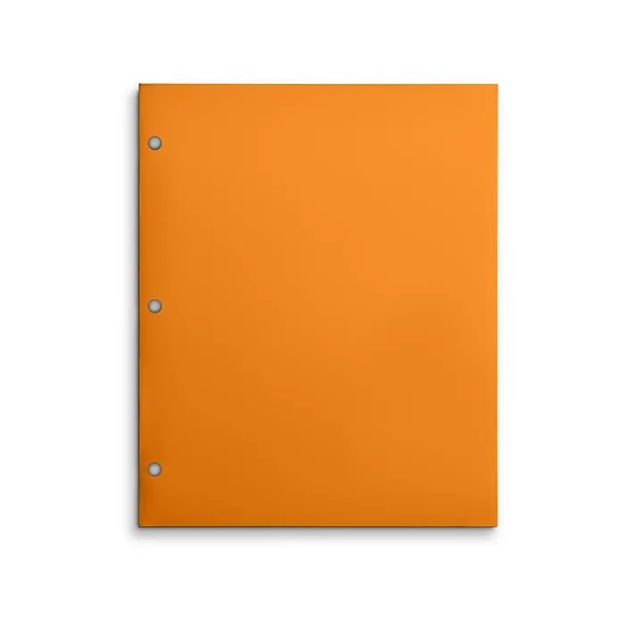 Staples 3-Hole Punched 4-Pocket Paper Folder,