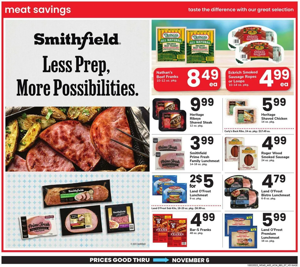 Weekly ad Acme Current weekly ad from October 3 to November 6 2025 - Page 7