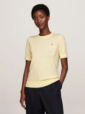 Organic Cotton Jersey Crewneck Sweater