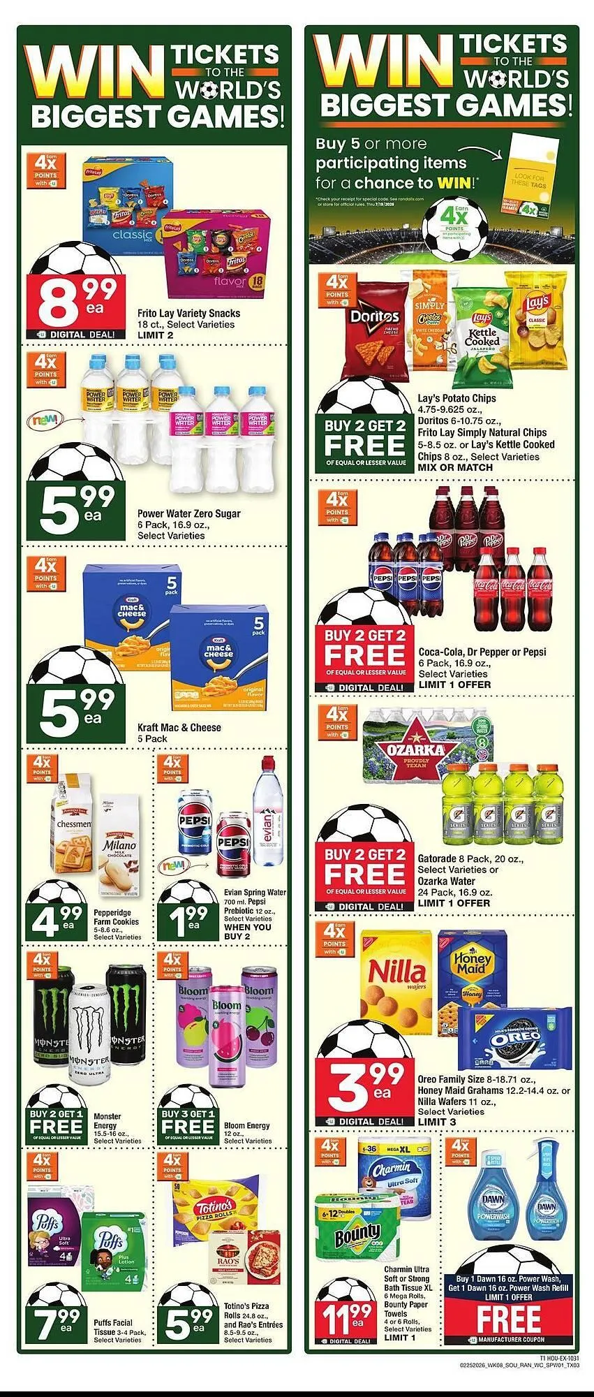 Weekly ad Randalls weekly ad from February 25 to March 3 2026 - Page 1