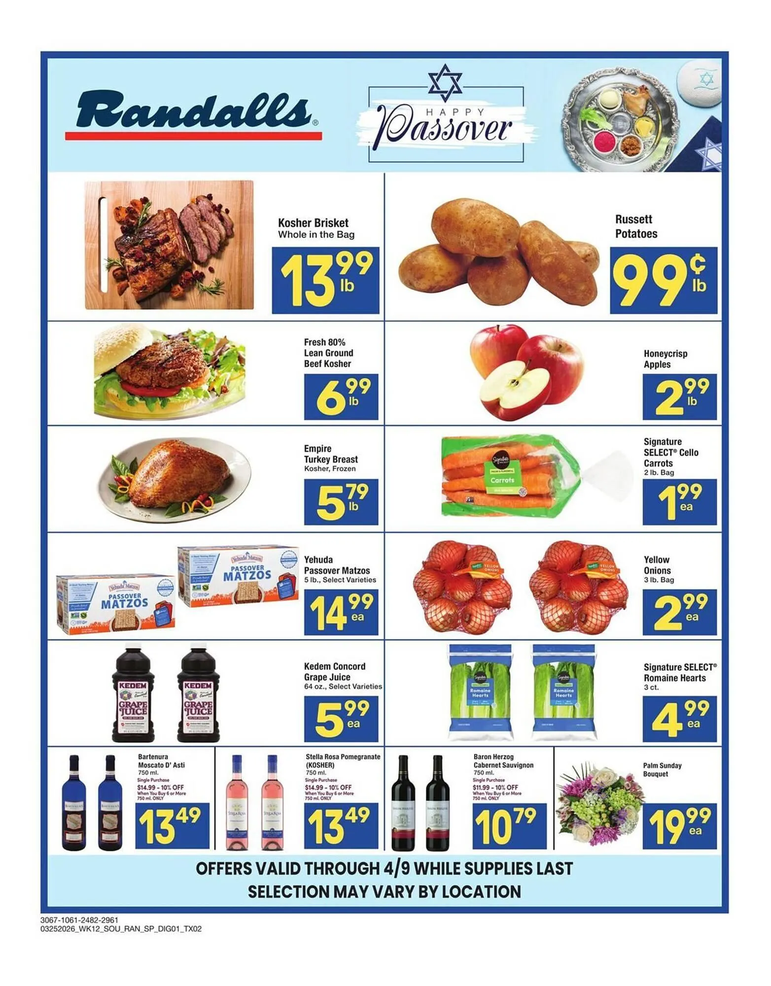 Weekly ad Randalls weekly ad from March 25 to April 9 2026 - Page 1