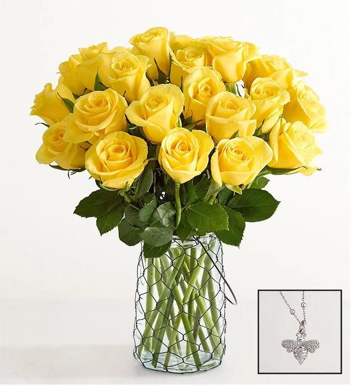 Countryside Yellow Roses
