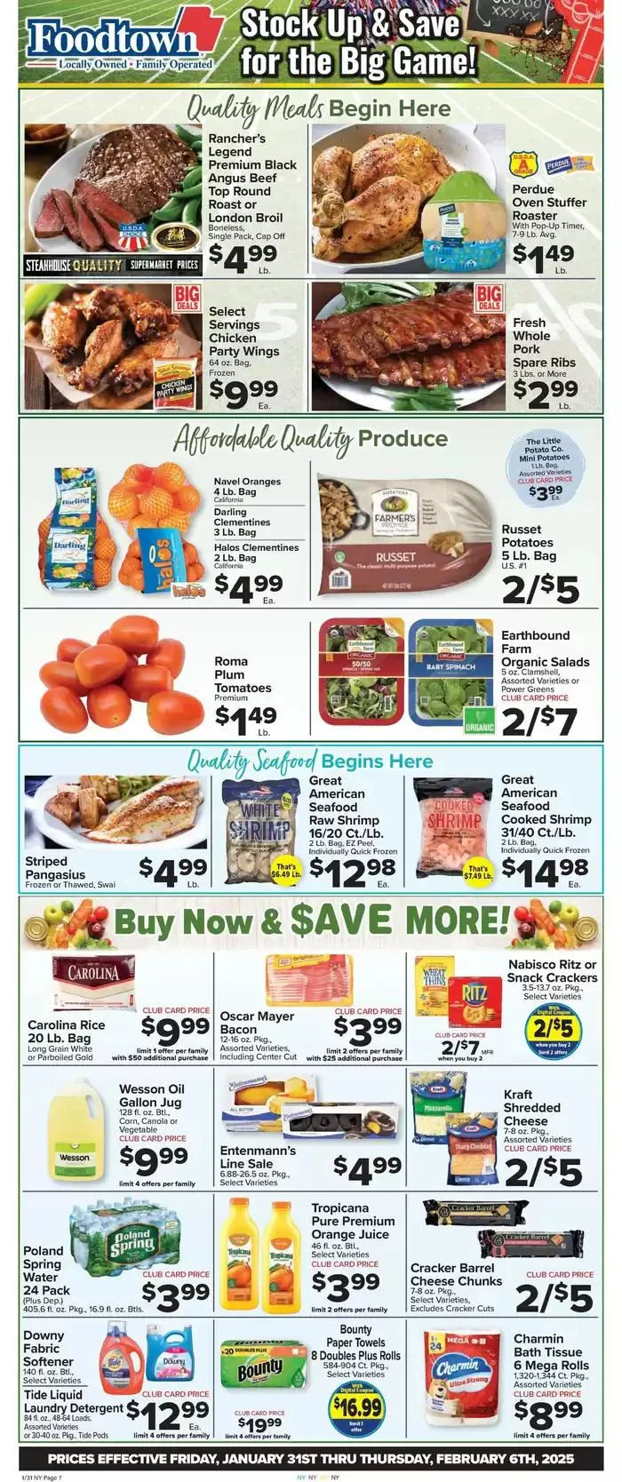 Weekly ad Special offers for you from January 31 to February 6 2025 - Page 1