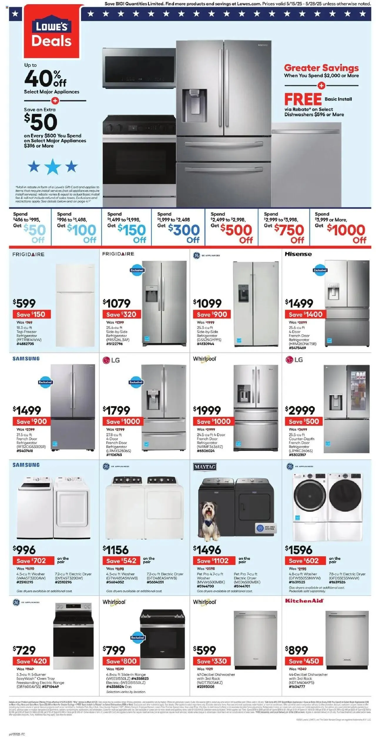 Weekly ad Lowe's Weekly Ad from May 15 to May 28 2025 - Page 6