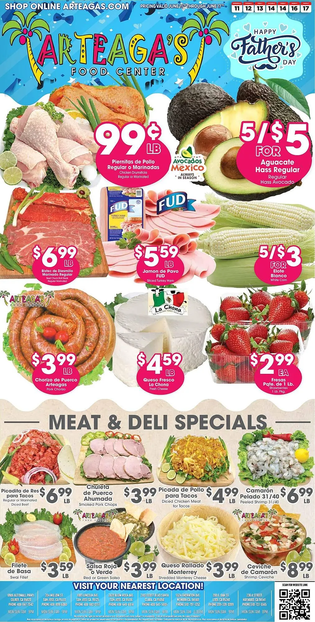 Arteagas Food Center Weekly Ad - 1