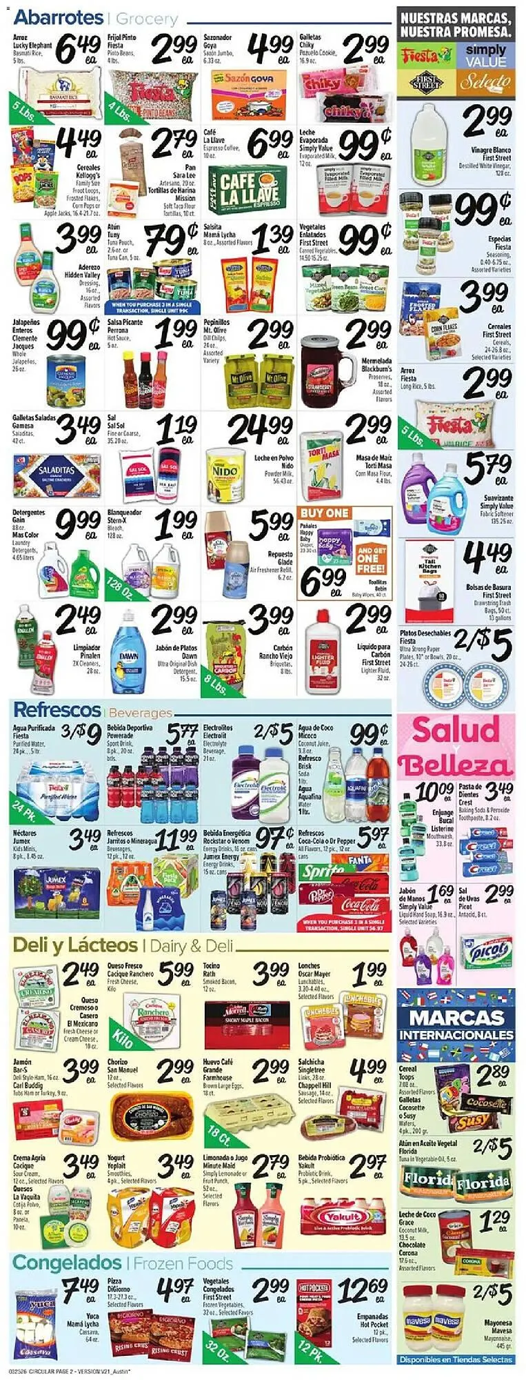 Weekly ad Fiesta Mart weekly ad from March 25 to March 31 2026 - Page 2