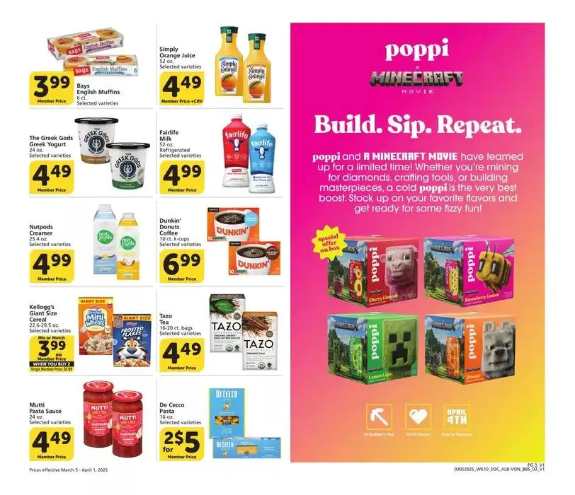 Weekly ad Albertsons - SoCal - BBS from March 5 to April 1 2025 - Page 3