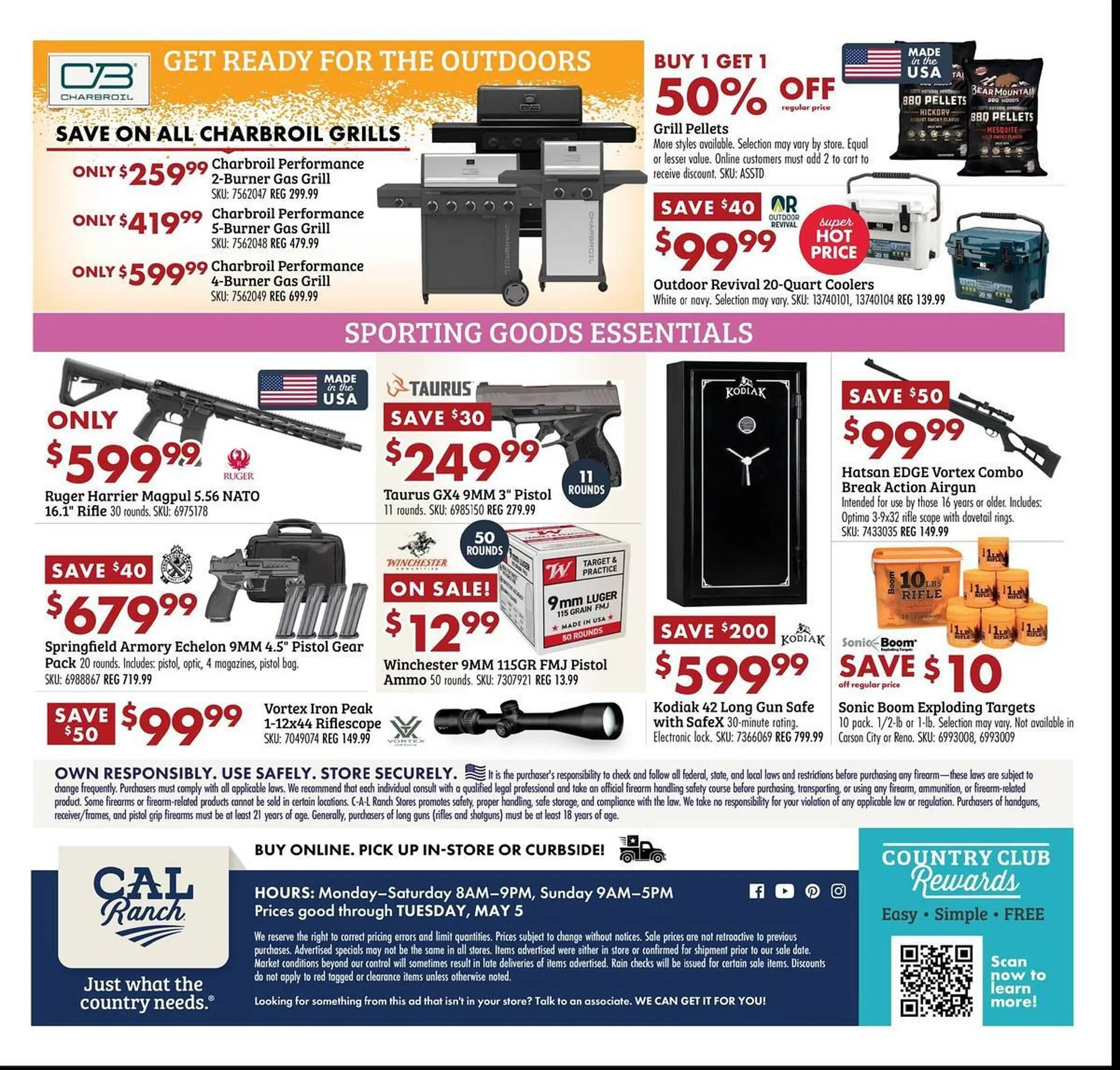 Weekly promotion C A L Ranch Stores weekly ad spanning from April 29 to May 5 2026 - Page 8 for Catalogue 365
