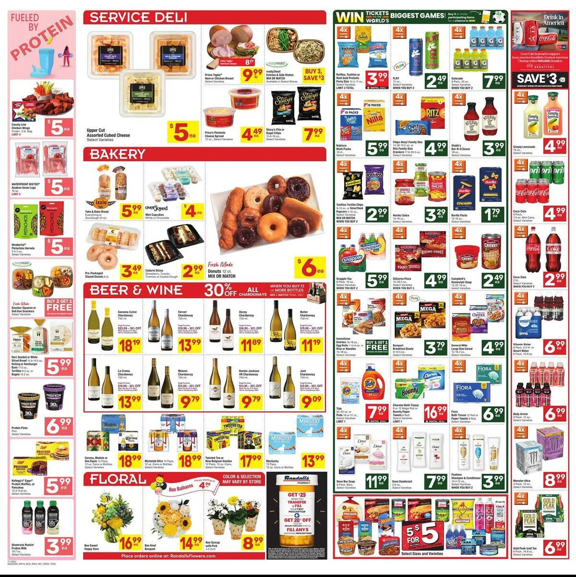Weekly promotion Randalls weekly ad spanning from April 22 to April 28 2026 - Page 2 for Catalogue 365