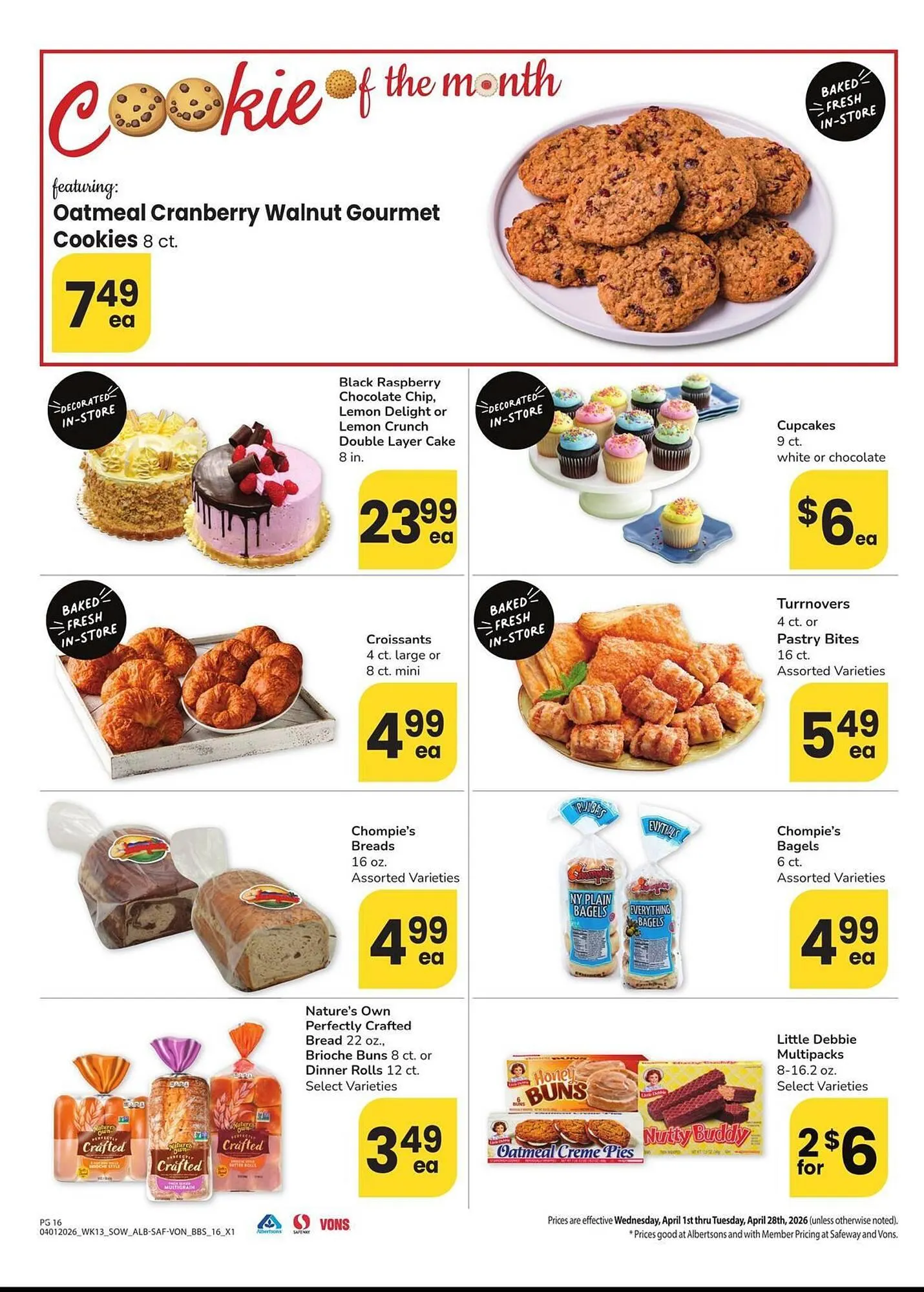 Weekly ad Safeway weekly ad from April 1 to April 28 2026 - Page 16
