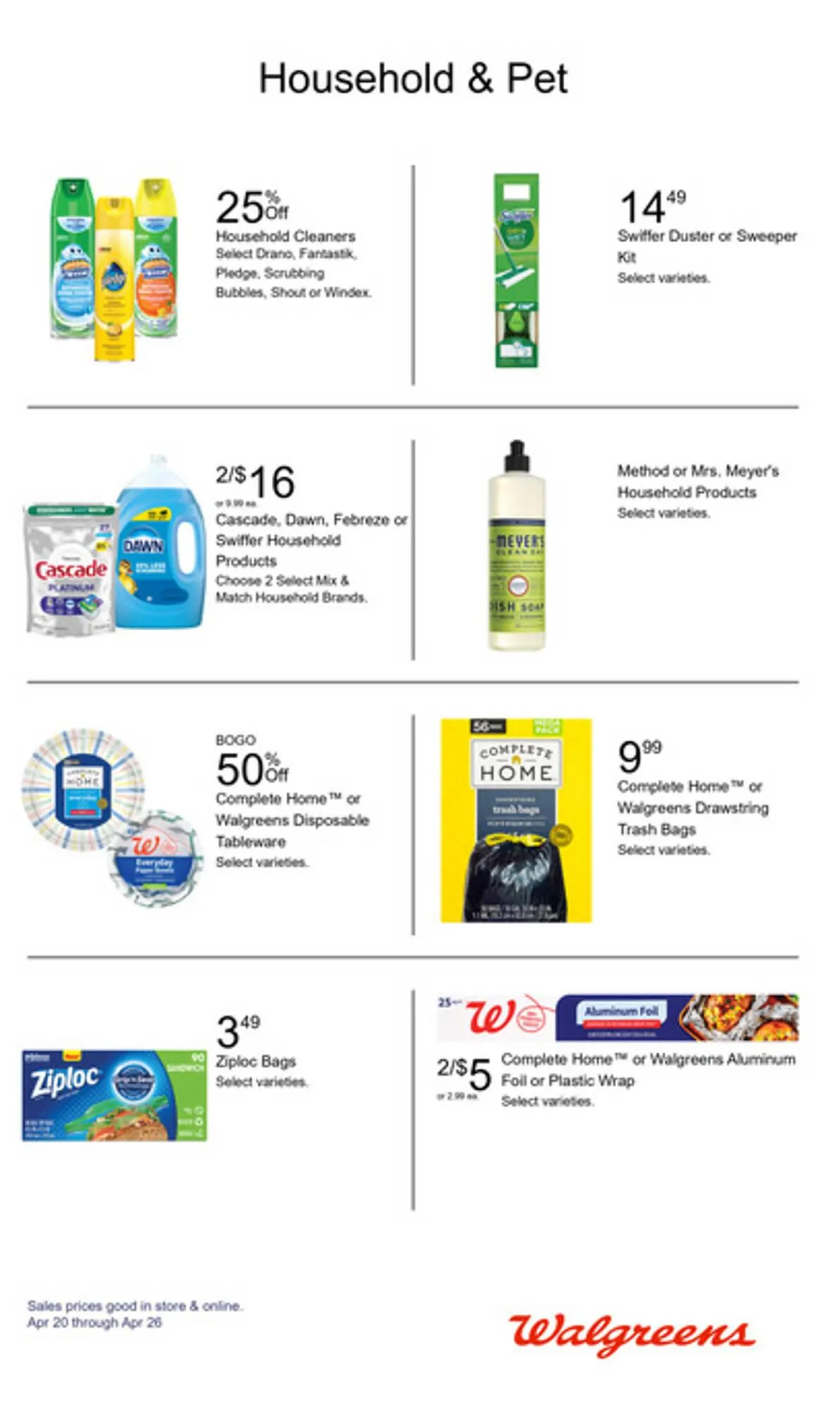 Weekly ad Walgreens Weekly Ad from April 20 to April 26 2025 - Page 24