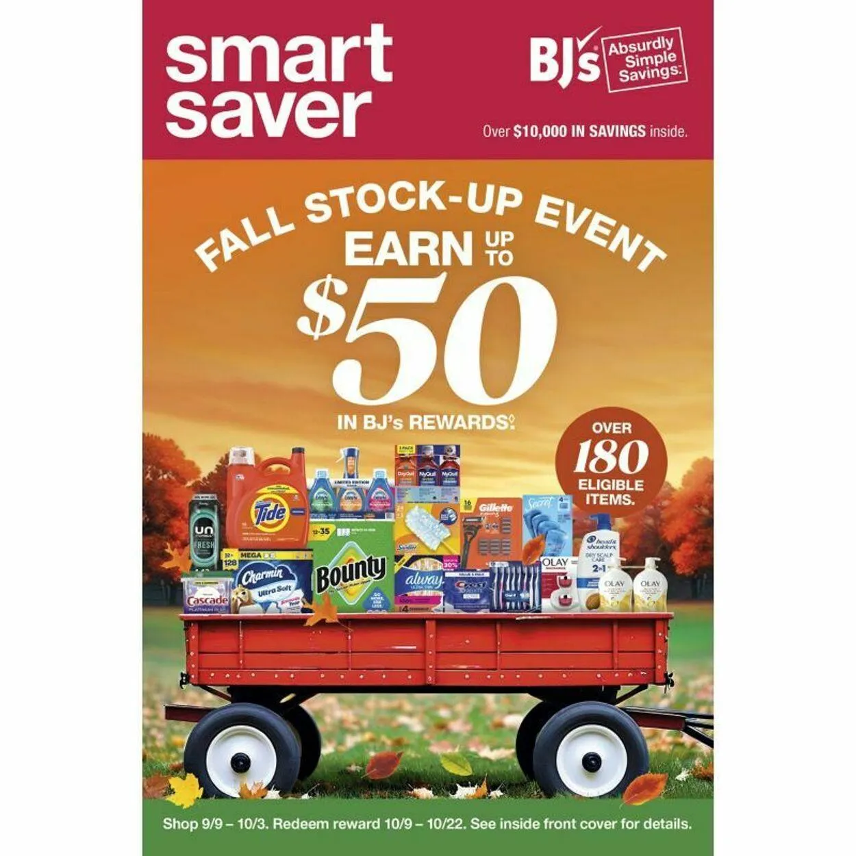 Weekly ad BJ's from September 22 to October 6 2025 - Page 1