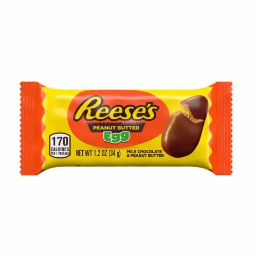 REESE'S Milk Chocolate Peanut Butter Eggs Easter Candy Pack