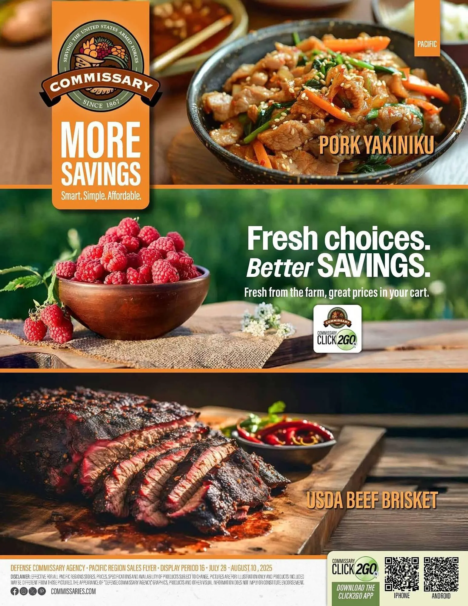 Commissary Weekly Ad - 1