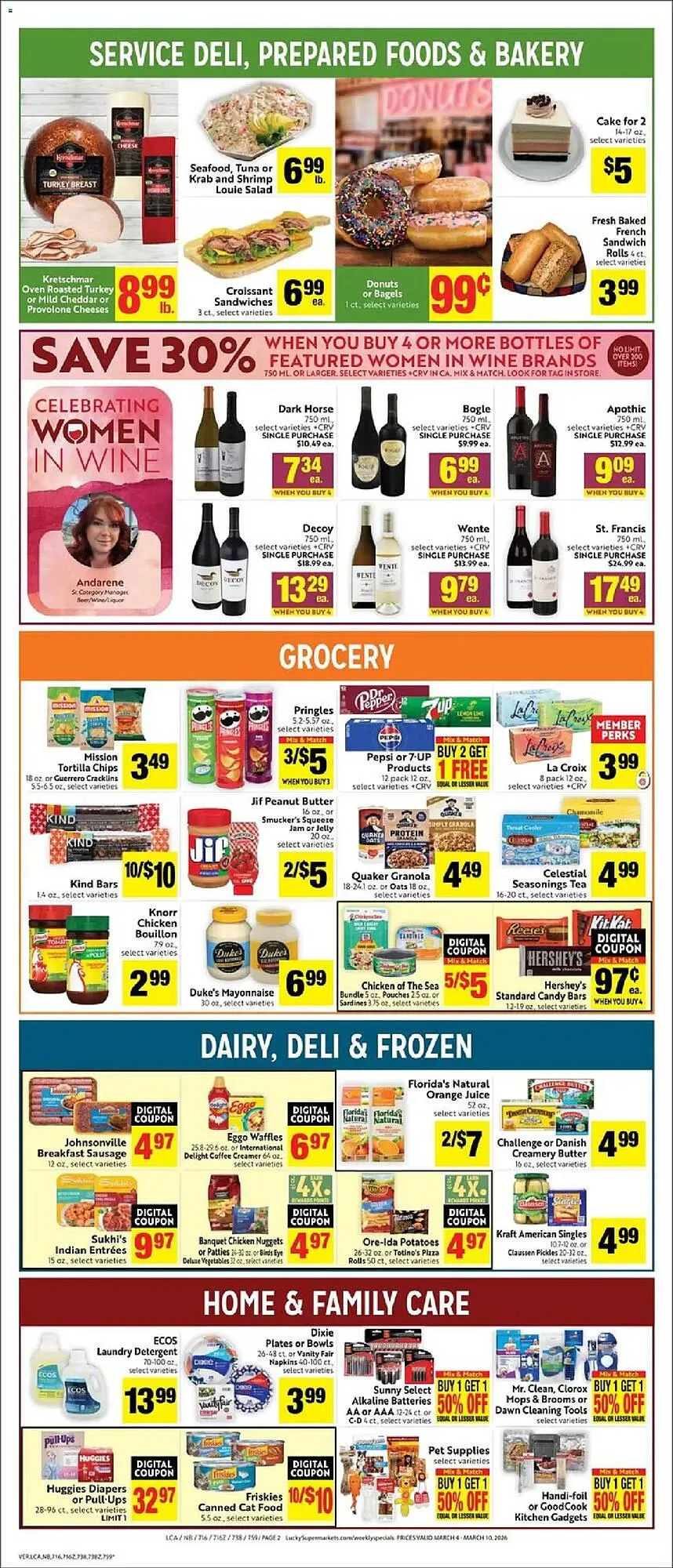 Weekly ad Lucky Supermarkets weekly ad from March 4 to March 11 2026 - Page 2