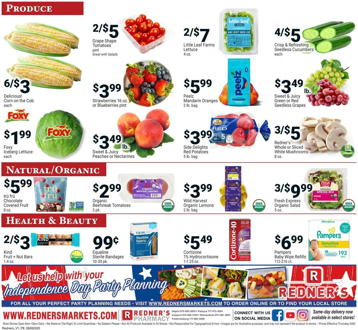Weekly ad Redner’s Warehouse Market Current weekly ad from June 26 to July 2 2025 - Page 8
