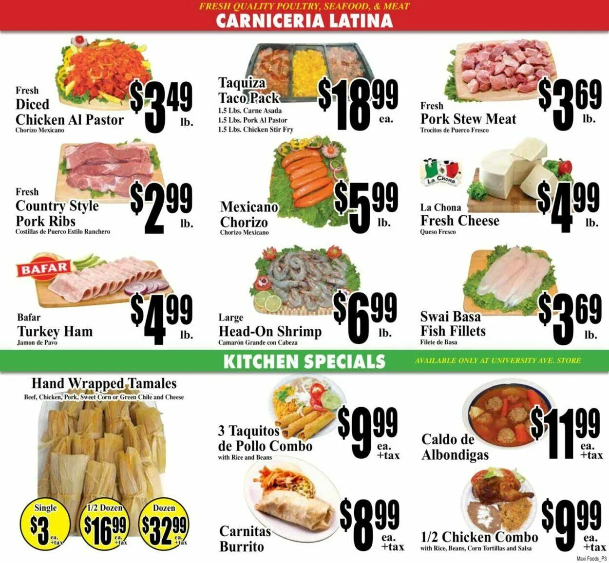 Weekly ad Maxi Foods Current weekly ad from August 6 to August 12 2025 - Page 3