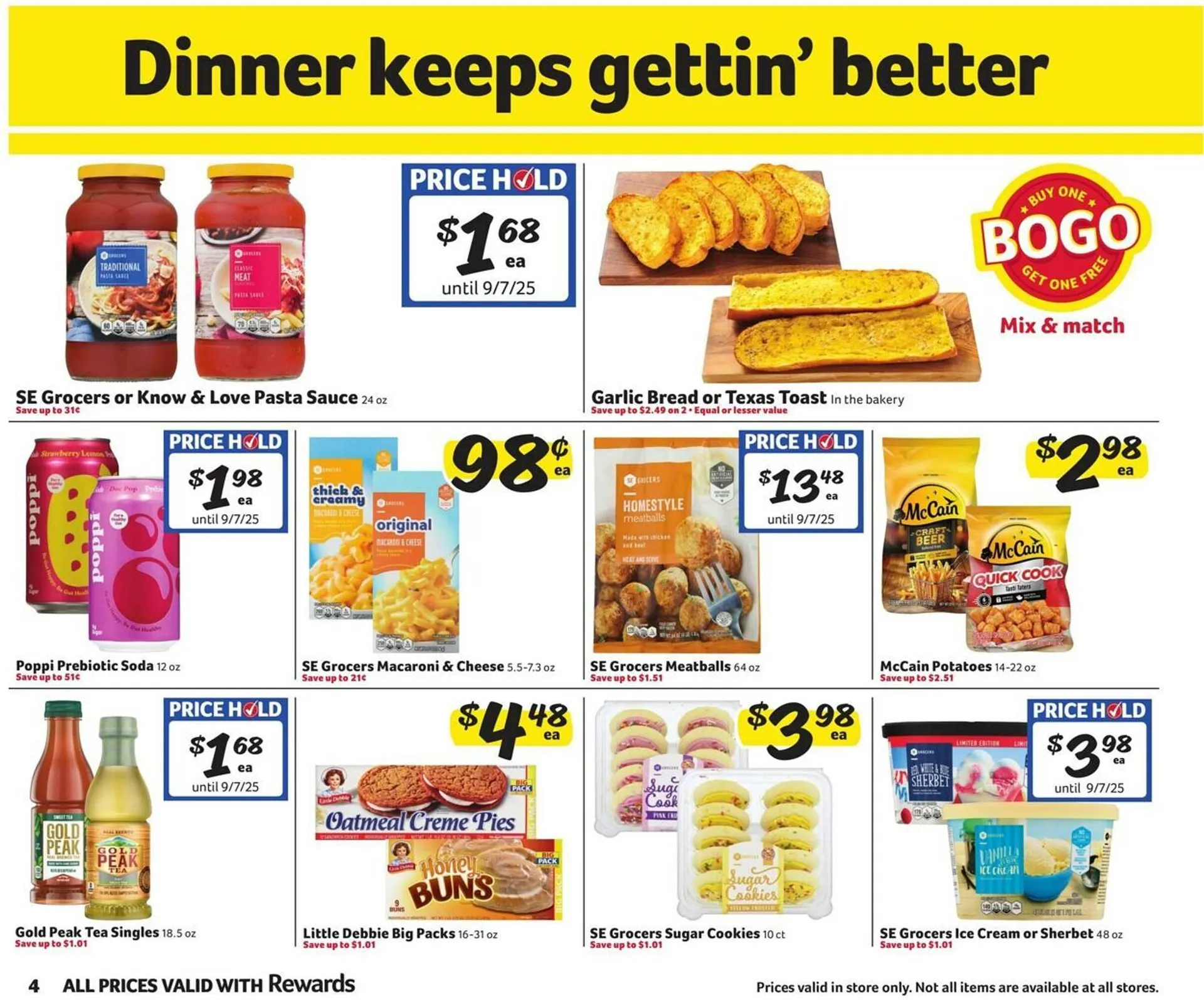 Weekly ad Harveys Supermarkets Weekly Ad from August 6 to August 19 2025 - Page 4