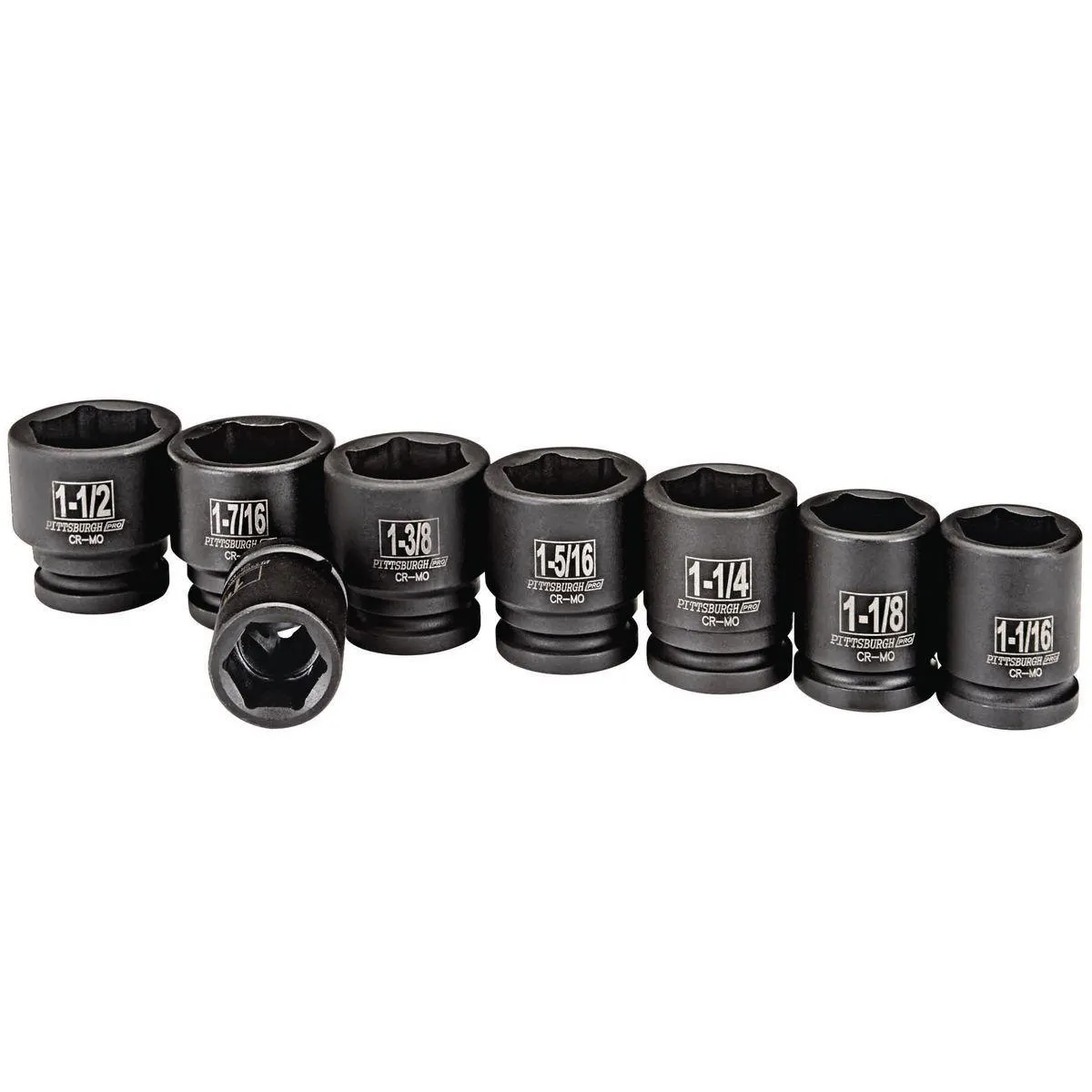 3/4 in. Drive SAE Impact Socket Set, 8 Piece