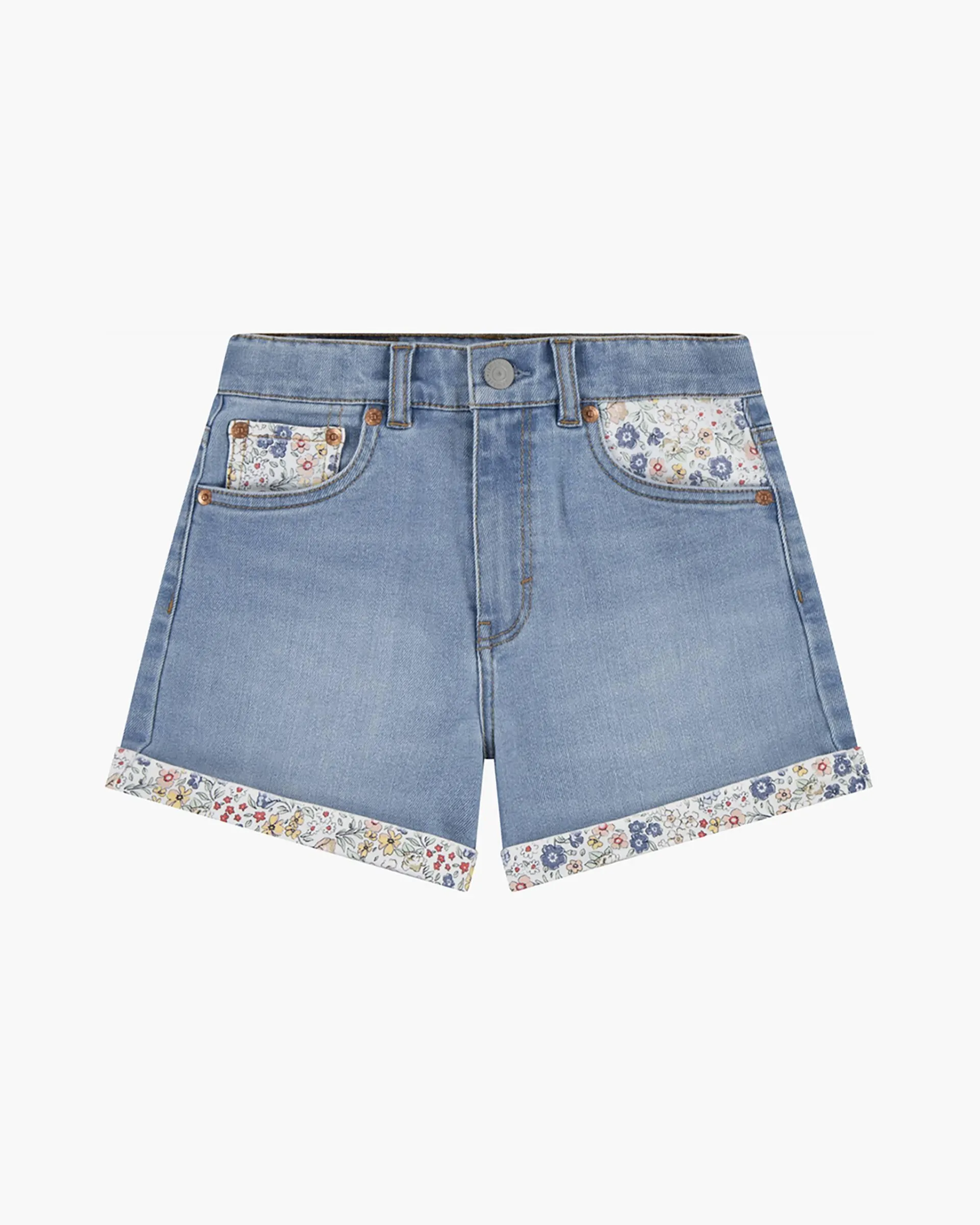 Print Block Mom Short Big Girls 7-16