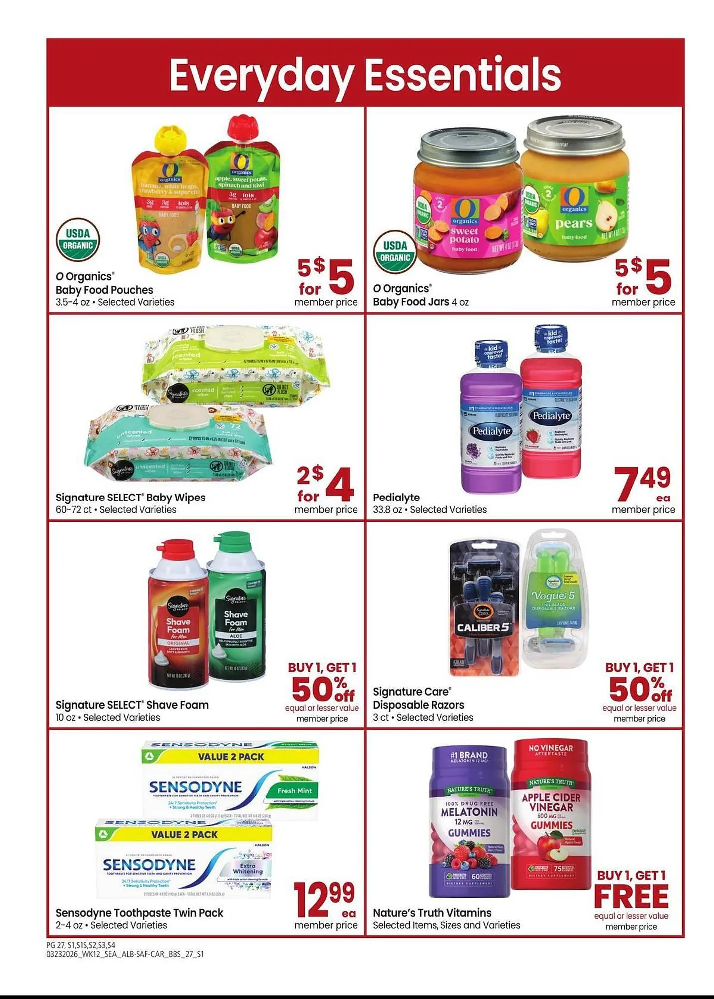Weekly ad Safeway weekly ad from March 23 to April 19 2026 - Page 27