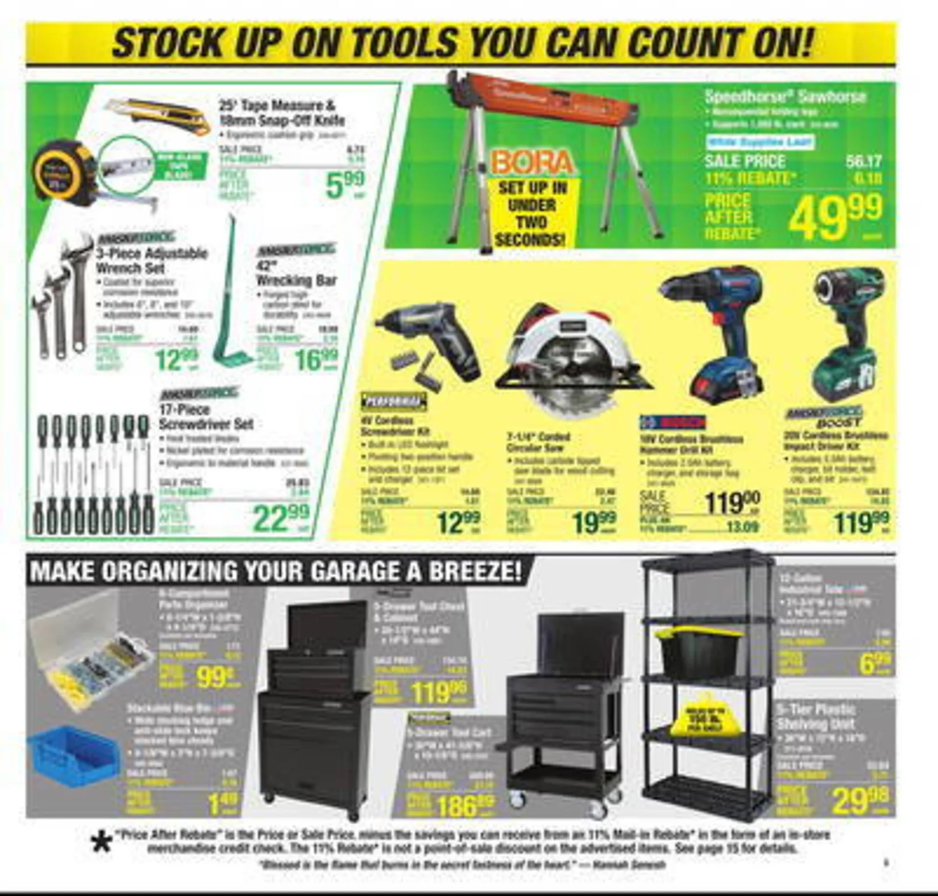 Weekly ad Menards Weekly Ad from November 14 to November 27 2024 - Page 7