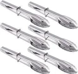 7" Serving Tongs - 6 Pack