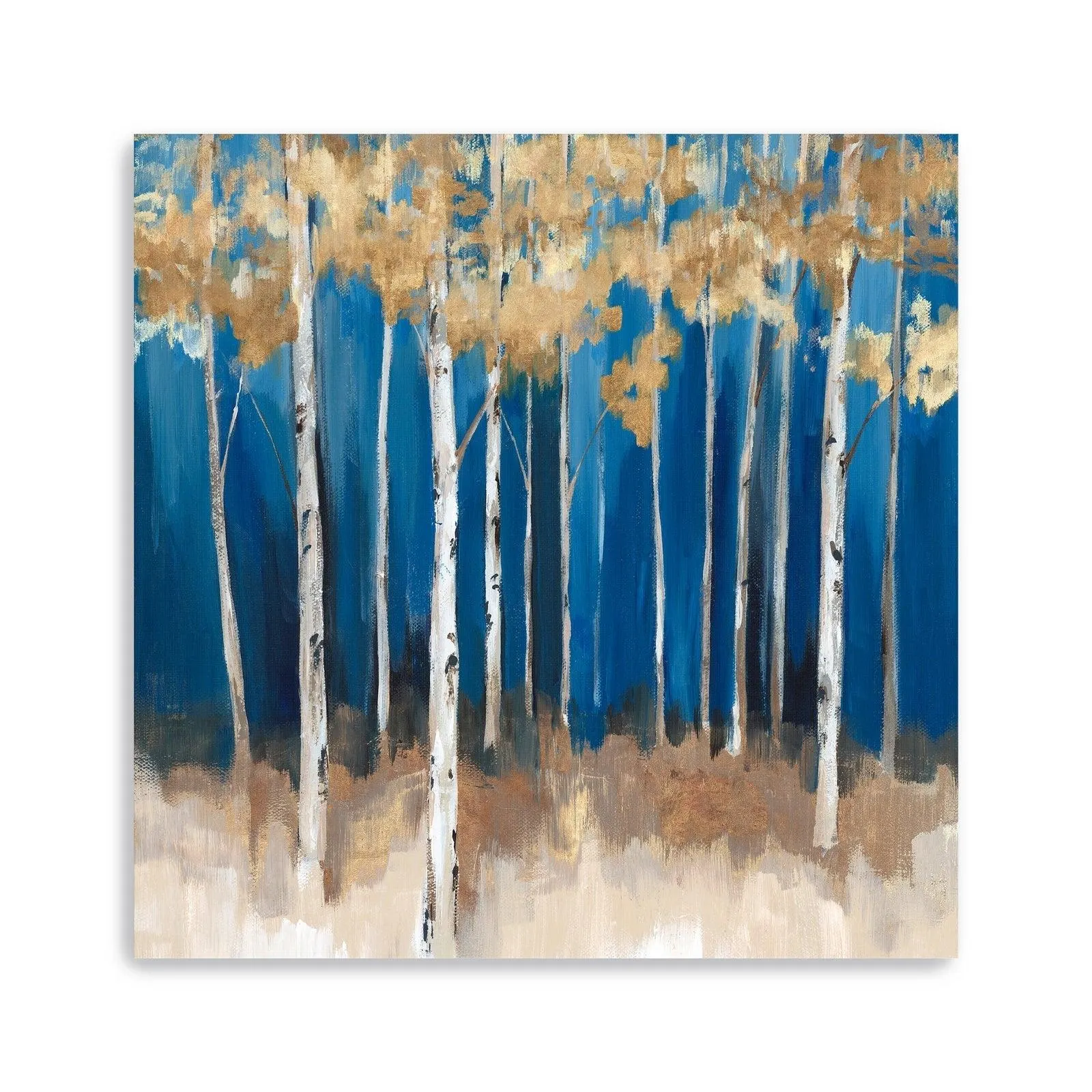 Midnight Indigo Canvas Giclee