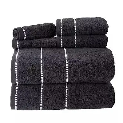 Portsmouth Home Quick Dry 6-piece Bath Towel Set