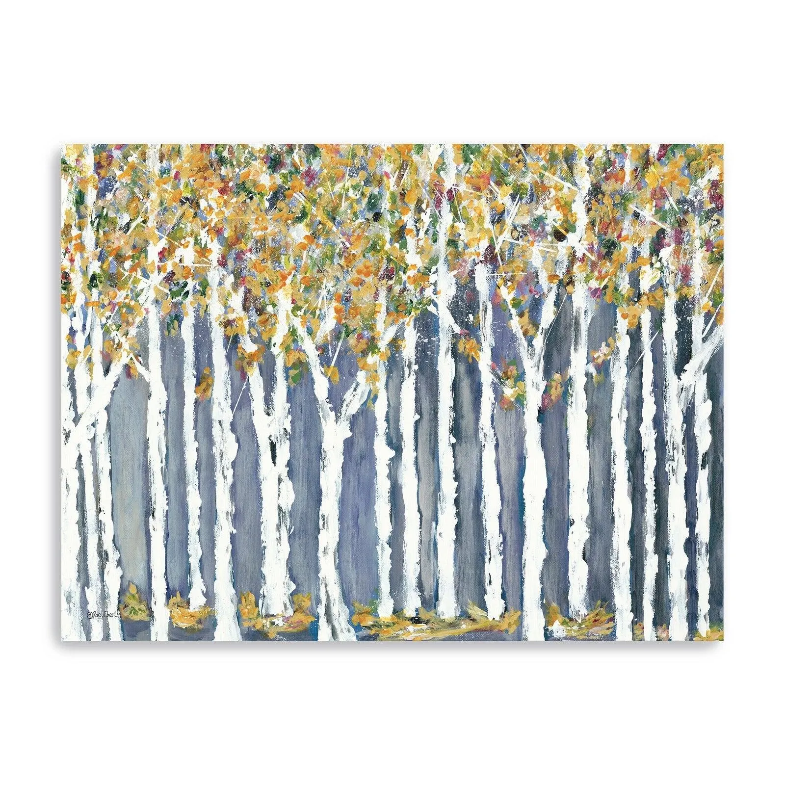 Birch Trees Canvas Giclee
