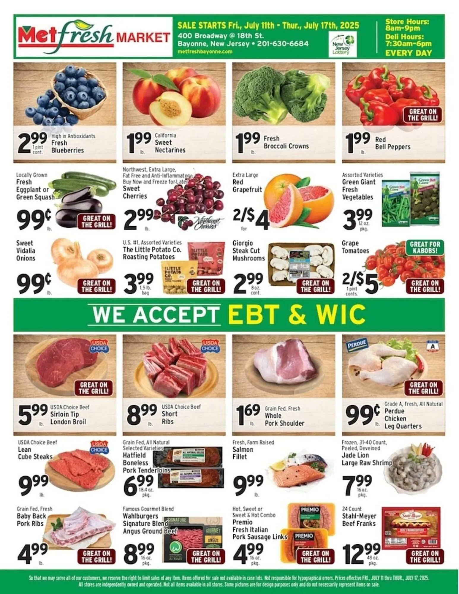 Weekly ad Met Foodmarkets Weekly Ad from July 11 to July 17 2025 - Page 1