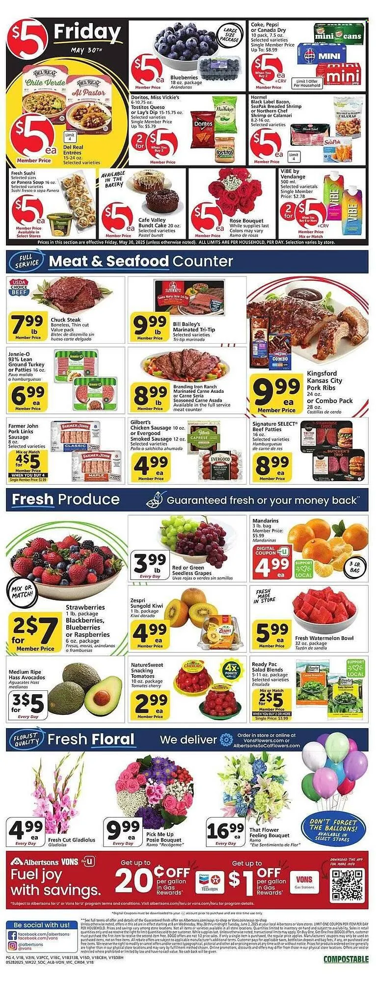 Weekly ad Albertsons Weekly Ad from May 28 to June 3 2025 - Page 3