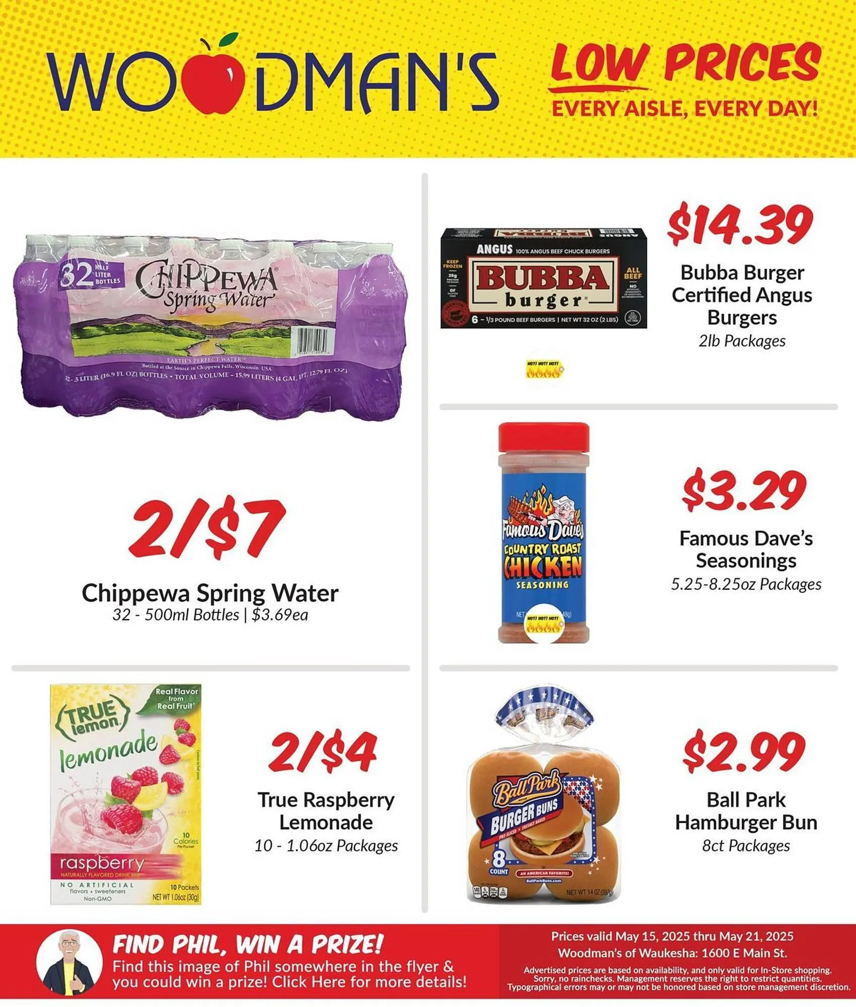 Weekly ad Woodman's Weekly Ad from May 16 to May 22 2025 - Page 1