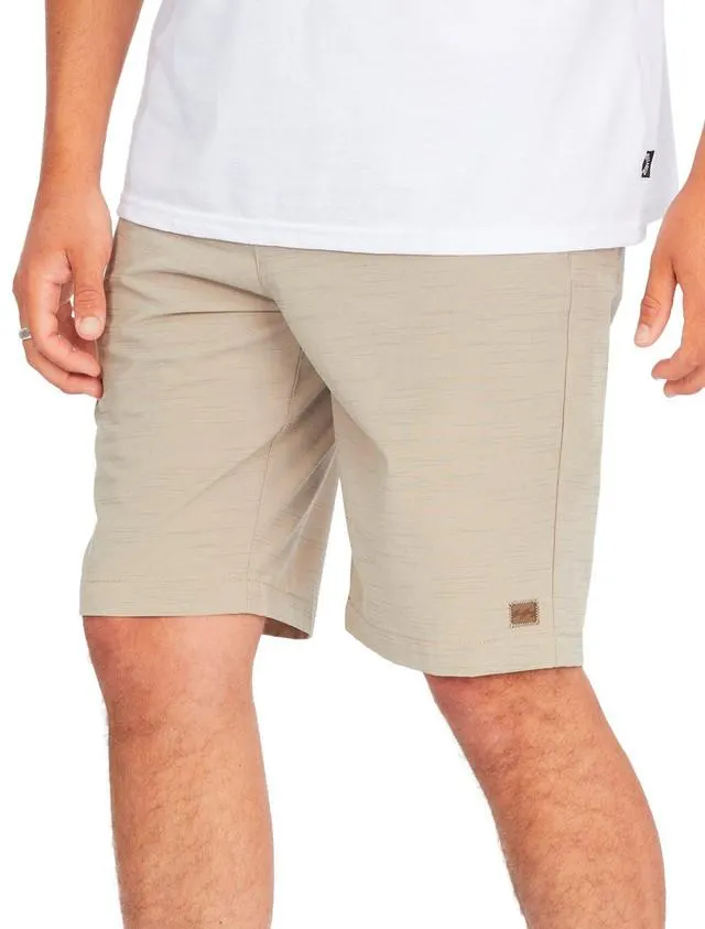 Billabong Mens 21in. Crossfire Slub Submersible Shorts