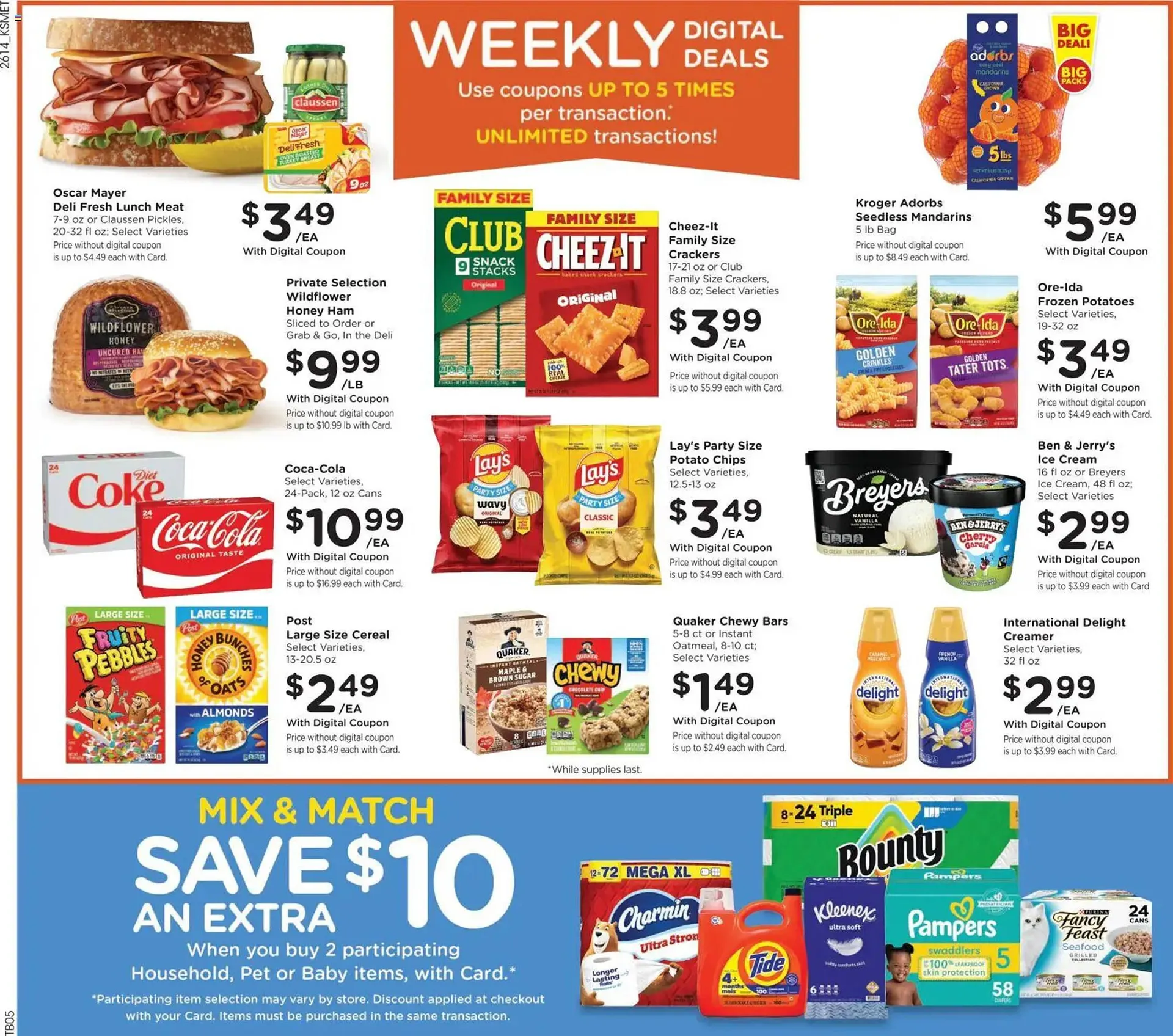 Weekly promotion King Soopers weekly ad spanning from May 6 to May 13 2026 - Page 2 for Catalogue 365