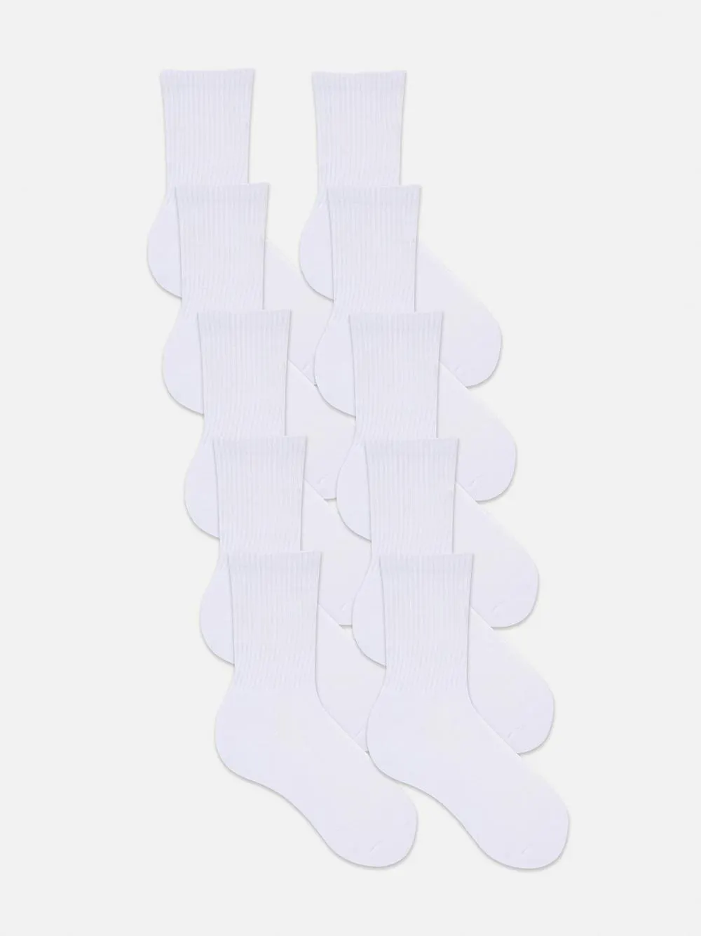 10-Pack Sports Crew Socks