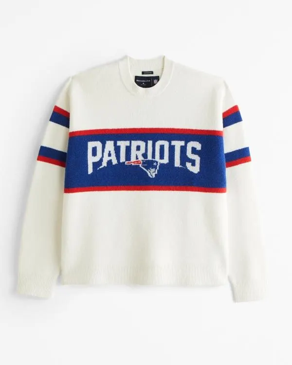 New England Patriots Crew Sweater